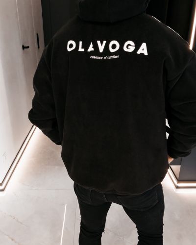 Bluza męska OLAVOGA PLUME 2026 czerń - FashionPlace - 3