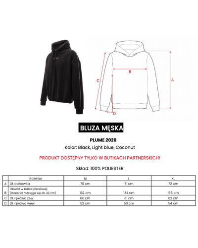 Bluza męska OLAVOGA PLUME 2026 czerń - FashionPlace - 6