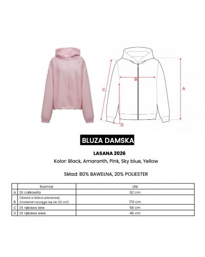 Bluza damska OLAVOGA LASANA 2026 róż - FashionPlace - 7