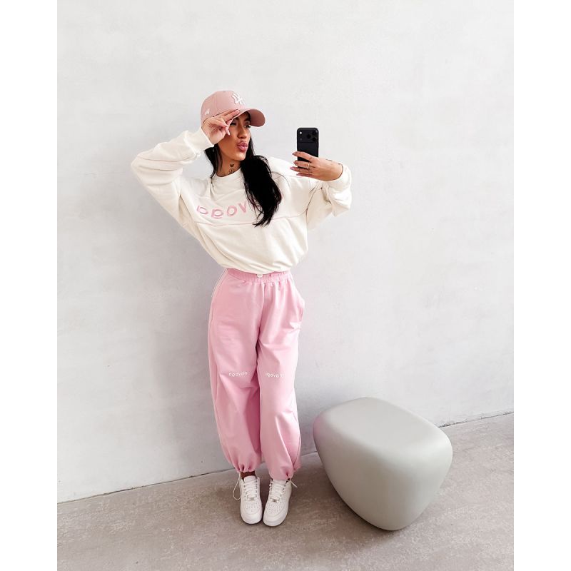 Bluza damska OLAVOGA MELLOW 2026 ecru - FashionPlace - 1