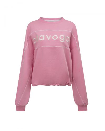 Bluza damska OLAVOGA MELLOW 2026 róż - FashionPlace - 6