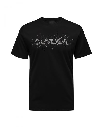T-shirt męski OLAVOGA BIX 2026 czerń - FashionPlace - 3
