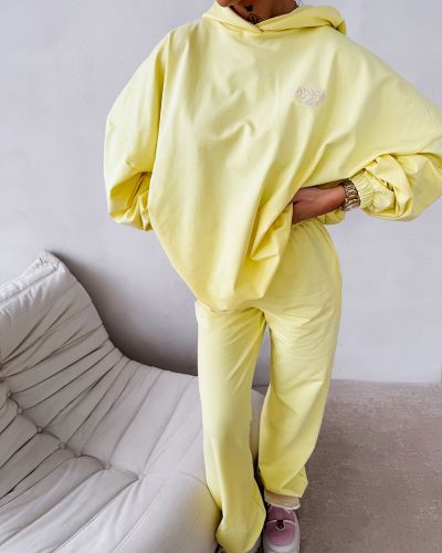 Komplet damski OLAVOGA ZESTY 2026 żółty - FashionPlace - 3