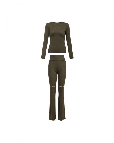 Komplet damski OLAVOGA UNWIND 2026 khaki - FashionPlace - 5