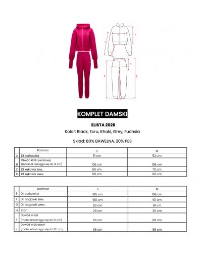 Komplet damski OLAVOGA ELISTA 2026 khaki - FashionPlace - 12
