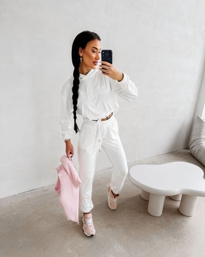 Komplet damski OLAVOGA BELORE 2026 ecru - FashionPlace - 3