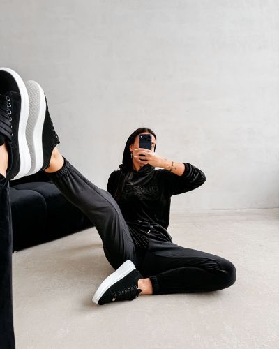 Komplet damski OLAVOGA BELORE 2026 czerń - FashionPlace - 4