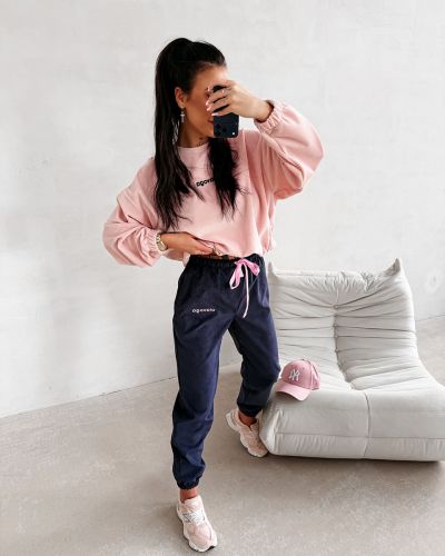 Spodnie damskie OLAVOGA RIBO 2026 navy blue - FashionPlace - 2