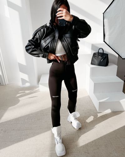 Legginsy OLAVOGA TACTILE 2026 czerń - FashionPlace - 3