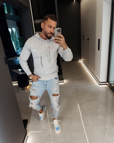 Bluza męska OLAVOGA DARU 2026 sky blue - FashionPlace - 2