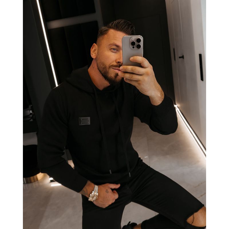 Bluza męska OLAVOGA DARU 2026 czerń - FashionPlace - 1