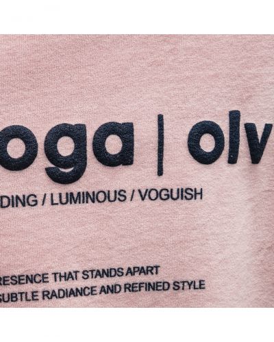 Bluza damska OLAVOGA VELVORA 2026 brudny róż - FashionPlace - 9