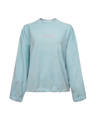 Bluza damska OLAVOGA LUCKY VELVORA 2026 jasny niebieski - FashionPlace - 4