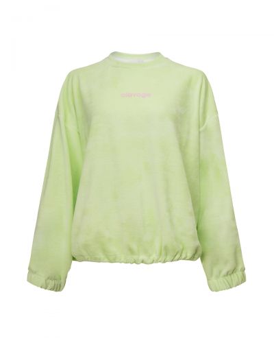 Bluza damska OLAVOGA LUCKY VELVORA 2026 limonkowa - FashionPlace - 5