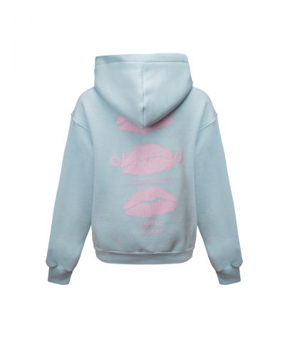 Bluza damska OLAVOGA LUCKY MINDSET 2026 baby blue - FashionPlace - 7