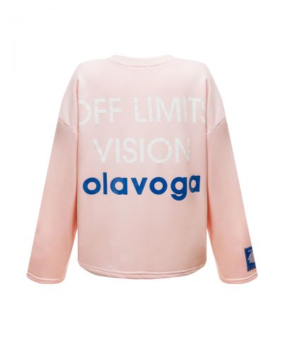 Bluza damska OLAVOGA URBAN ROYAL 2026 jasny róż - FashionPlace - 8