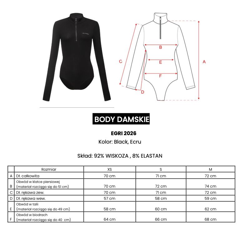Body OLAVOGA EGRI 2026 ecru