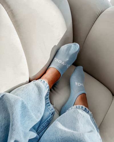 Skarpetki damskie OLAVOGA WOMAN SOKS 2026 sky blue - FashionPlace - 1