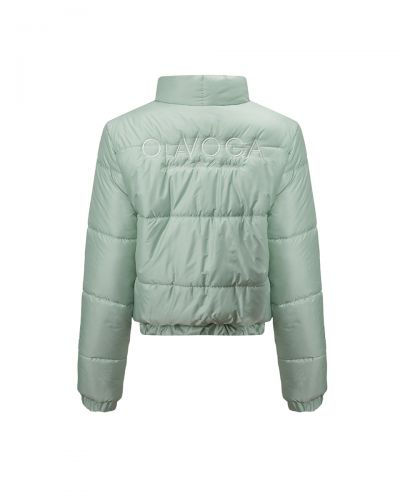 Kurtka damska OLAVOGA PUFFA 2026 zielona - FashionPlace - 7