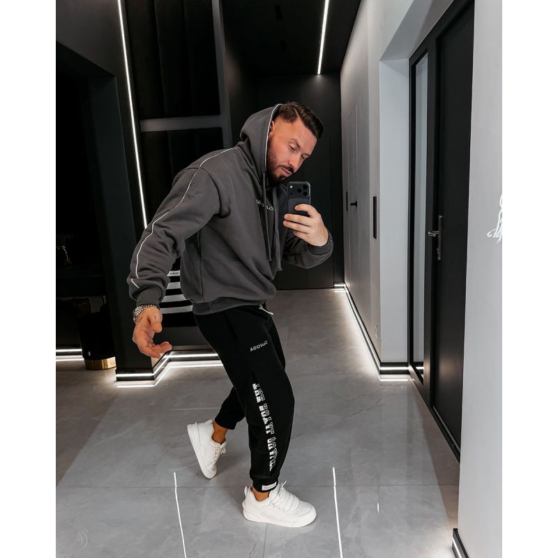 Spodnie męskie OLAVOGA ARES 2026 czerń - FashionPlace - 1