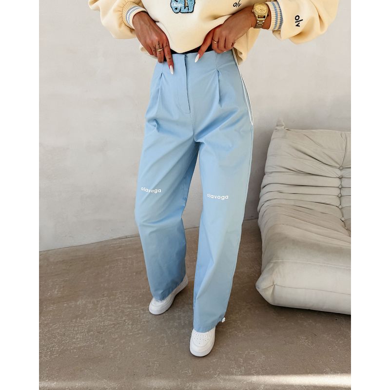 Spodnie damskie OLAVOGA SIRA 2026 sky blue - FashionPlace - 1