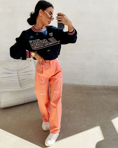 Spodnie damskie OLAVOGA SIRA 2026 coral pink - FashionPlace - 1