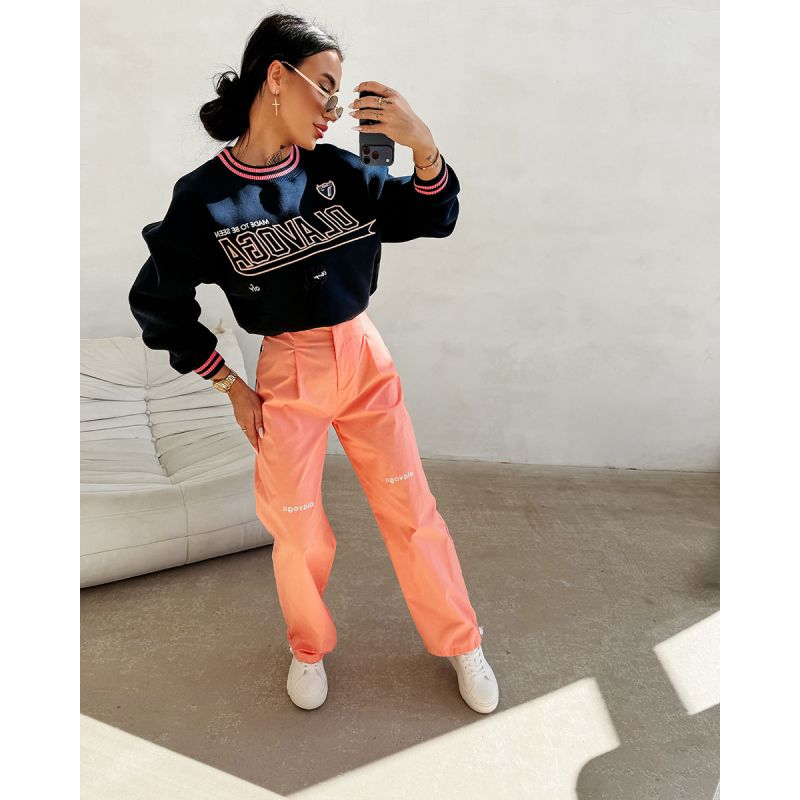Spodnie damskie OLAVOGA SIRA 2026 coral pink - FashionPlace - 3