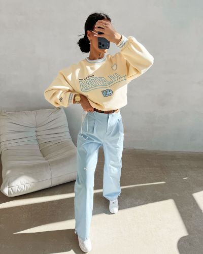Bluza damska OLAVOGA VESA 2026 kokosowa - FashionPlace - 1