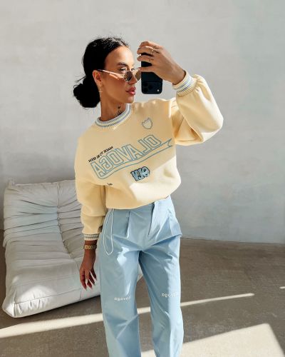 Bluza damska OLAVOGA VESA 2026 kokosowa - FashionPlace - 3