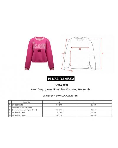 Bluza damska OLAVOGA VESA 2026 kokosowa - FashionPlace - 9