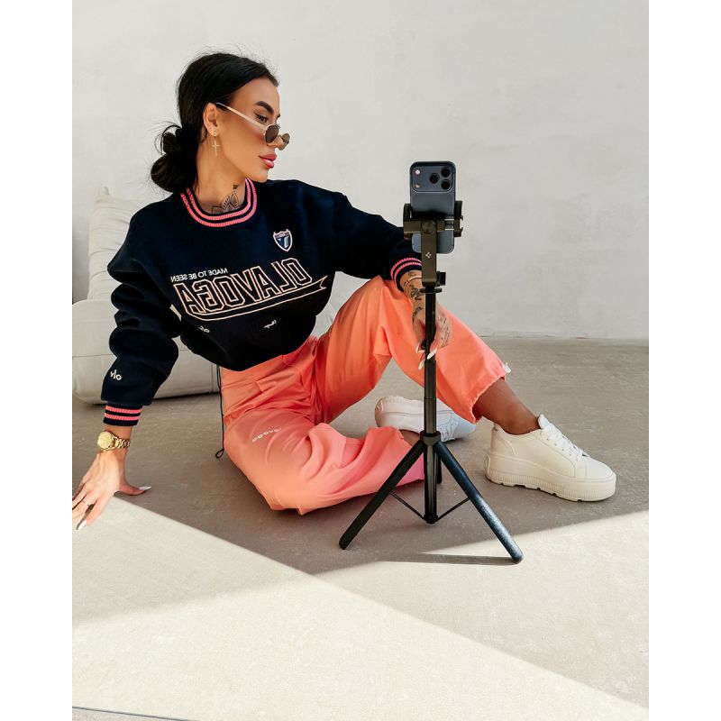 Bluza damska OLAVOGA VESA 2026 navy blue - FashionPlace - 1