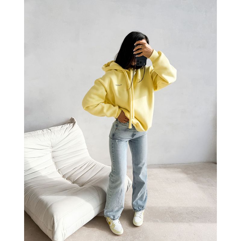 Bluza damska OLAVOGA RUNAWAY 2026 żółta - FashionPlace - 1