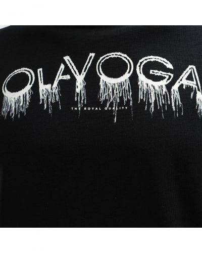 T-shirt męski OLAVOGA CUON 2026 czerń - FashionPlace - 3