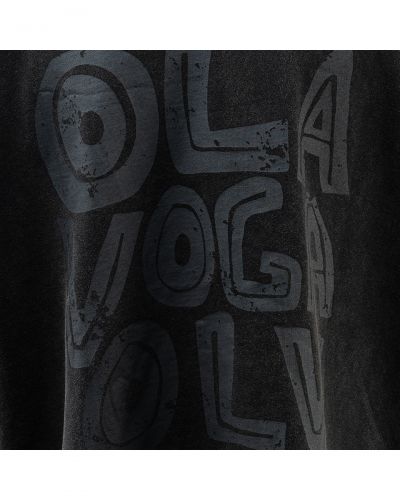 T-shirt damski OLAVOGA MOSE 2026 ciemny szary - FashionPlace - 6