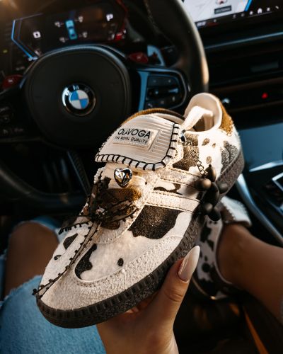 Buty damskie OLAVOGA ANATY 2026 animal print - FashionPlace - 2