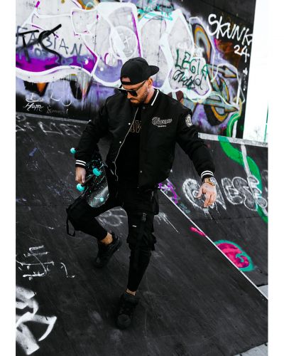 Kurtka męska OLAVOGA PITWEST 2026 czerń - FashionPlace - 2