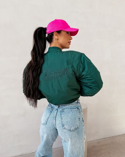 Kurtka damska OLAVOGA MOONKAO 2026 zielona - FashionPlace - 1