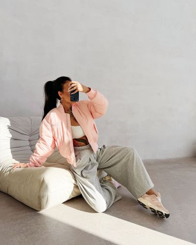 Kurtka damska OLAVOGA MOONKAO 2026 róż - FashionPlace - 4