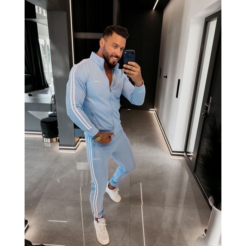 Komplet męski OLAVOGA DEROX 2026 niebieski - FashionPlace - 1