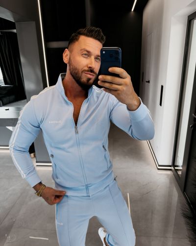 Komplet męski OLAVOGA DEROX 2026 niebieski - FashionPlace - 2