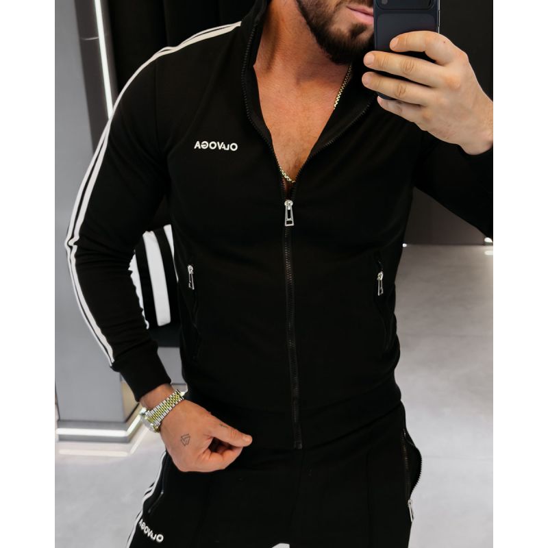 Komplet męski OLAVOGA DEROX 2026 czerń - FashionPlace - 1