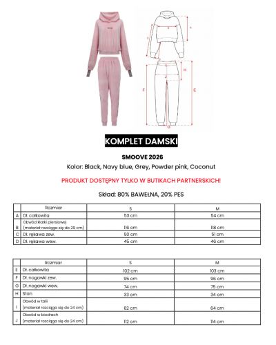 Komplet damski OLAVOGA SMOOVE 2026 czerń - FashionPlace - 10