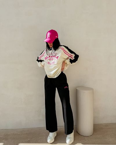 Spodnie damskie OLAVOGA EVARA 2026 czerń - FashionPlace - 1