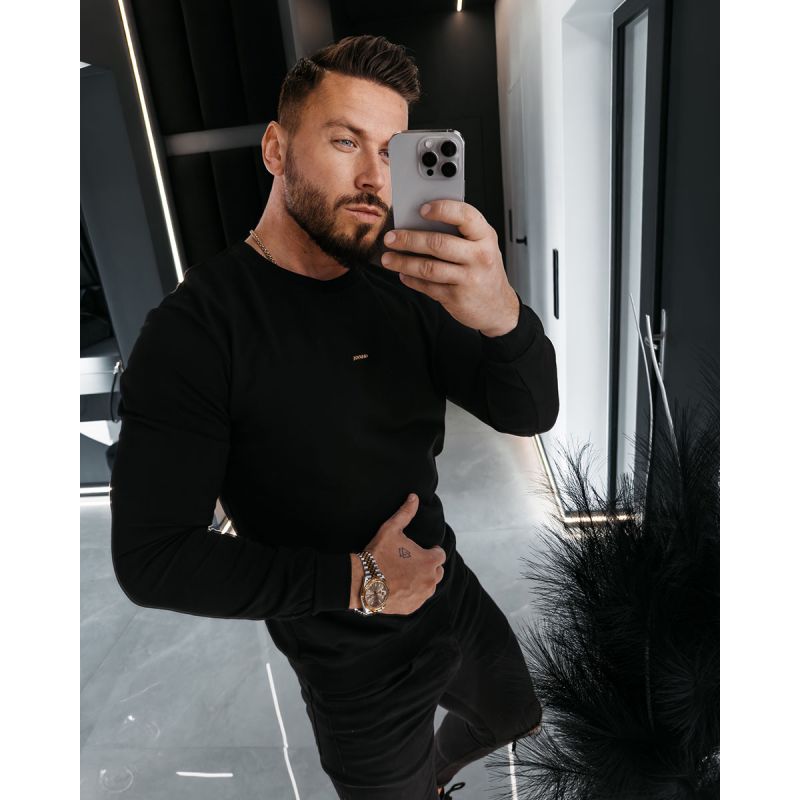 Bluza męska OLAVOGA TENGO 2026 czerń - FashionPlace - 1