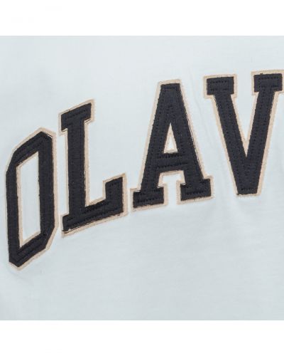 T-shirt męski OLAVOGA ROQA 2026 ecru - FashionPlace - 3