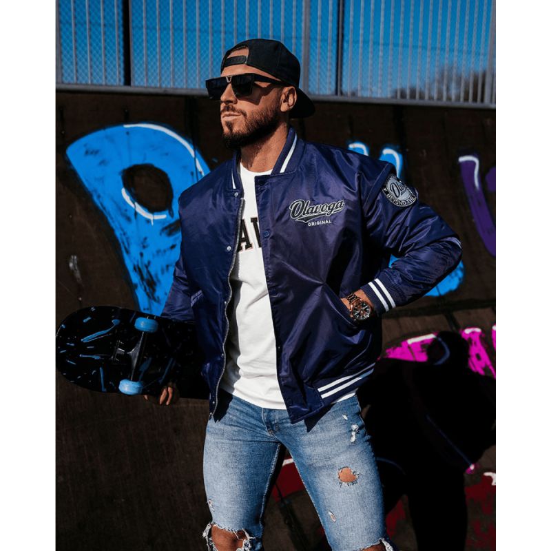 Kurtka męska OLAVOGA PITWEST 2026 navy blue - FashionPlace - 9