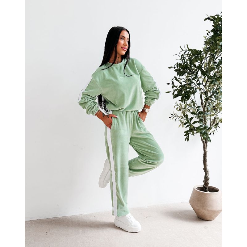 Komplet damski OLAVOGA NOELLE 2026 matcha - FashionPlace - 1