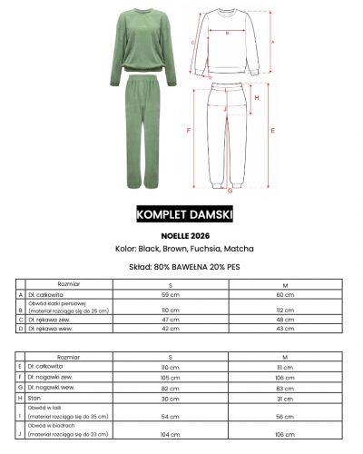 Komplet damski OLAVOGA NOELLE 2026 czerń - FashionPlace - 9