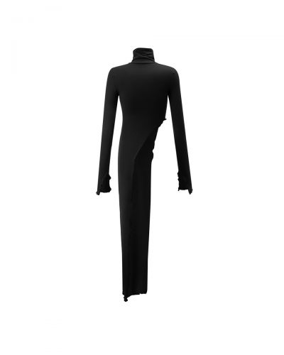Bluzka damska OLAVOGA DUSK 2026 czerń - FashionPlace - 6