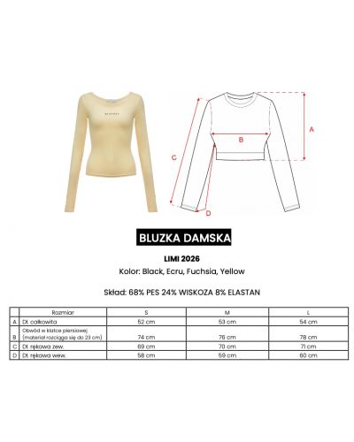 Bluzka damska OLAVOGA LIMI 2026 ecru - FashionPlace - 7